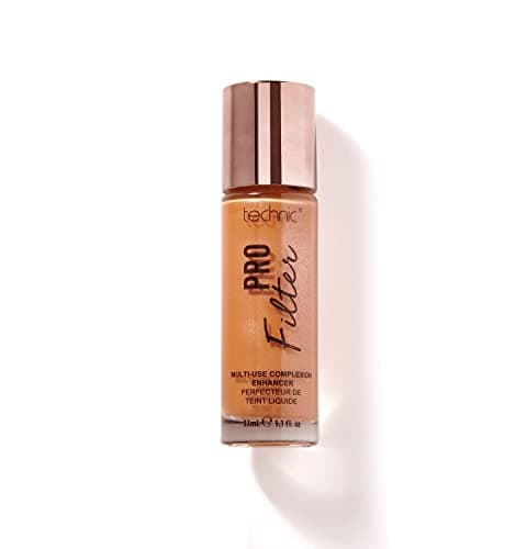 Image of Technic Pro Filter Multi Use Complexion Enhancer - Primer, Illuminator and Highlighter Face Serum for a Flawless Finish - Deep