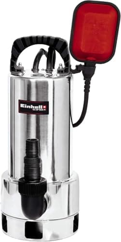 Image of Einhell Dirty Water Pump 900W, 2-in-1 Submersible Electric Pump for Easy Drainage of Floods, Hot Tubs and Pools Stainless Steel Pump, 18,000 L/h, Height-Adjustable Float Switch GC-DP 9035N