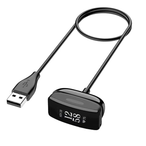 Image of Vancle Charger Cable for Fitbit Inspire 2 / Ace 3, Replacement USB Charging Cradle Dock Stand Cable for Fitbit Inspire 2 (50cm)