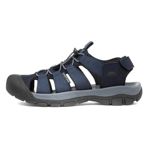 Image of Hush Puppies Peru Sandal, Navy, 9