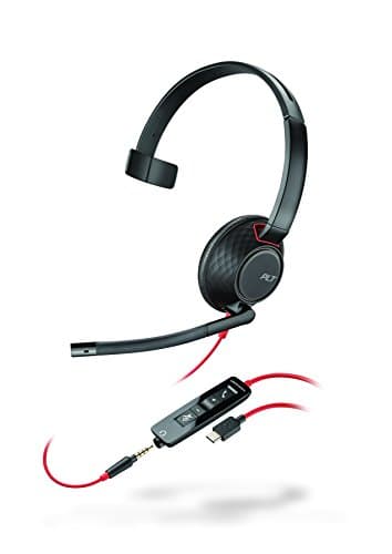 Image of Plantronics Blackwire C5210 Mono USB-C PC Headset, 207587-01