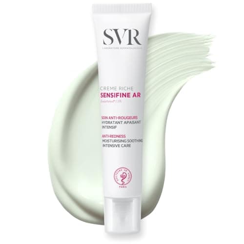 Image of SVR SENSIFINE AR Cooling Hydrating Rosacea Cream for Face, Intensive Soothing Anti-Redness Moisturiser, 40ml (Dry to Very Dry Skin)