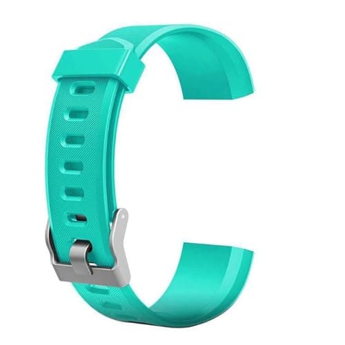 Image of Wrist Replacement Replacement Very Fit Watch Fitness for ID115 Fitness 5 Color Strap Wristband Activity Men and Women Watches Set (Mint Green, One Size)