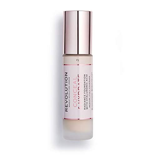 Image of Revolution Beauty London Conceal and Hydrat F2 Foundation 23ml