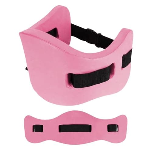 Image of Swim Training Belts For Water Aerobics EVA Foam Adjustable Swimming Belt With Fixing Straps, Swim Waist Belts For Adults Swimming Pool Fitness And Fitness Workout