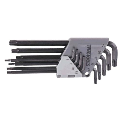 Image of Teng Tools 9 Piece Folding Tx Set(1479Tx) Hex Keys - 1479TX