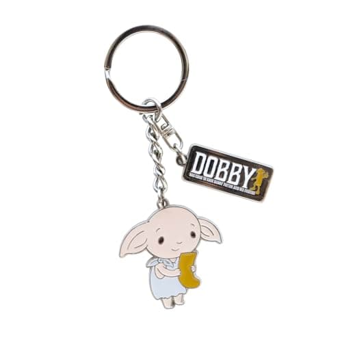 Image of Grupo Erik Keyring - Harry Potter Merchandise | Dobby Keychain, Cute Keyring, Cool Keyrings, Harry Potter Gifts Under 5 Pounds, Dobby Gifts