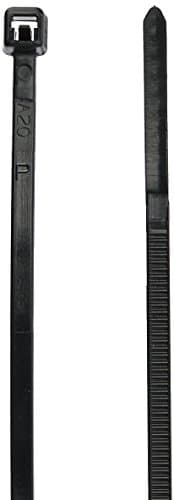 Image of PANDUIT Cable Tie, 3.9L (99 MM), Miniature, Weather Resistant, Black, 1000Pc