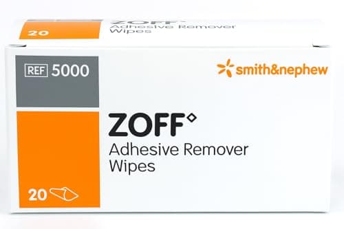 Image of Zoff Adhesive Remover 20 Wipes