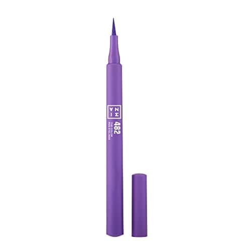 Image of 3INA MAKEUP - The Color Pen Eyeliner 482 - Purple Liquid Eyeliner 10h Longwear - Precise Felt Tip Matte Liner Sensitive Eyes
