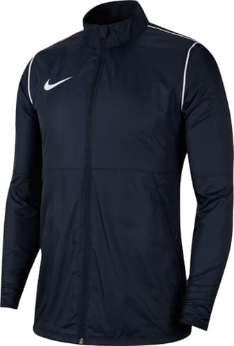 Image of NIKE Mens Park 20 Rain Jacket, Navy Blue/White, M EU