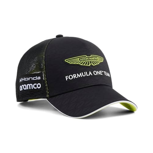 Image of PUMA Aston Martin F1 2026 Lance Stroll Team Cap - Black - One Size Fits Most