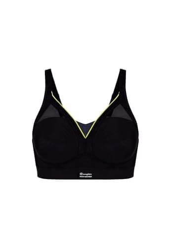 Image of Champion Womens Shock Absorber S015f Active Shaped Support Bras, Black, 34DD UK