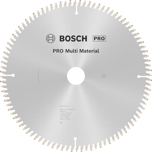 Image of Bosch 1x PRO Multi Material Circular Saw Blade for Corded Mitre Saws (for Aluminium, Plastics, Ø mm, Professional Accessory Mitre Circular Saw)
