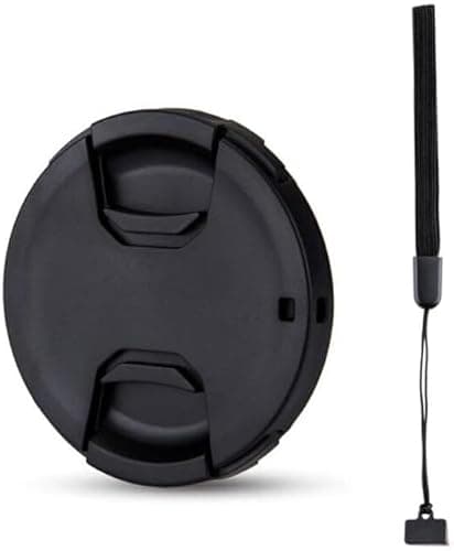 Image of JJC 43mm Lens Cap Snap-on Front Camera Lens Cover with Lens Cap Keeper for FUJI XF 35mm f2 XF 23mm f2 for Canon EF-M 32mm f1.4 22mm f2 RF 50mm f1.8 and Other Brand of Lenses with 43mm Filter Thread
