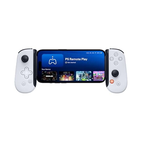 Image of BACKBONE One Mobile Gaming Controller for iPhone (Lightning) - PlayStation Edition - 2nd Gen - Turn Your iPhone into a Gaming Console - Play Xbox, PlayStation & More (3 Months Apple Arcade Included)