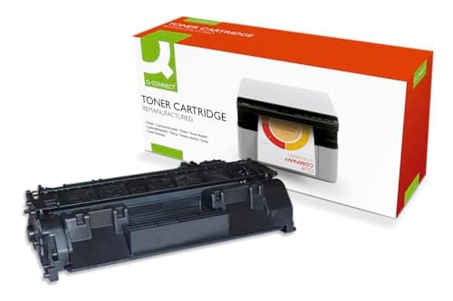 Image of Q-Connect Compatible Toner for HP Toner Cartridge, Black CE505A