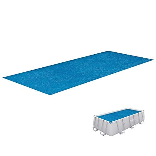 Image of Bestway Rectangular Solar Pool Cover - Blue, 13.5 Ft