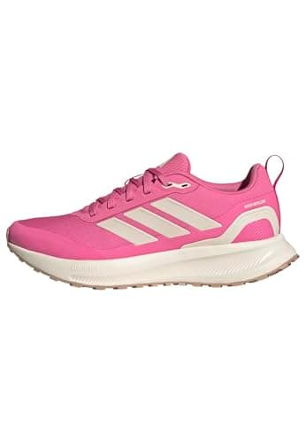 Image of adidas Women's RUNFALCON 5 TR Running Shoes, Pink Fusion/Chalk White/core Black, 7 UK