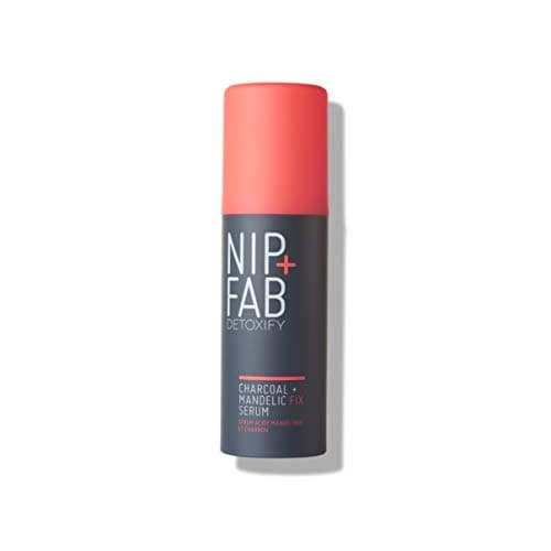 Image of Nip + Fab Charcoal and Mandelic Acid Fix Serum for Face with Activated Charcoal and Cocoa Butter Hydrating Moisturizing, 50ml