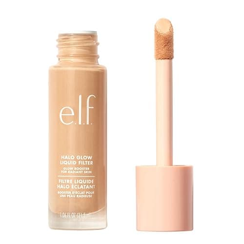 Image of e.l.f. Halo Glow Liquid Filter, Complexion Booster For A Glowing, Soft-Focus Look, Infused With Hyaluronic Acid, Vegan & Cruelty-Free, 2 Fair/Light