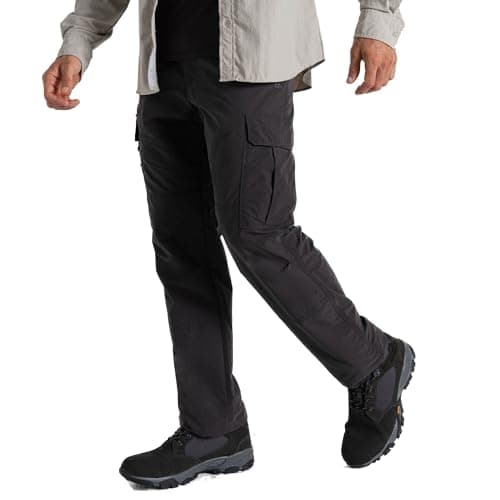 Image of Craghoppers NosiLife Cargo Trouser III 36W Black Pepper