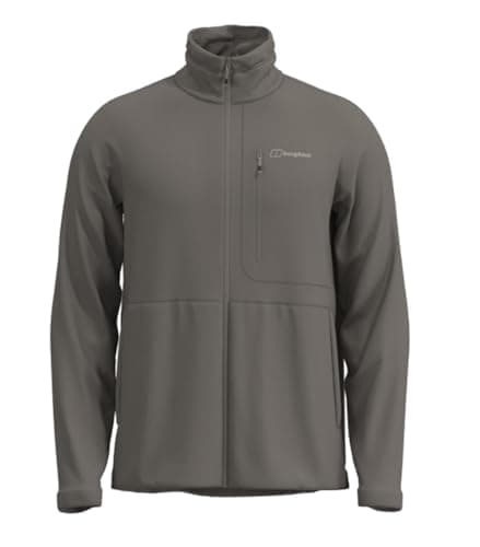 Image of Berghaus Men's Activity Polartec Thermal Pro Interactive Fleece Jacket | Extra Warmth | Breathable | Soft Feel Fleece Full Zip, Natural, L