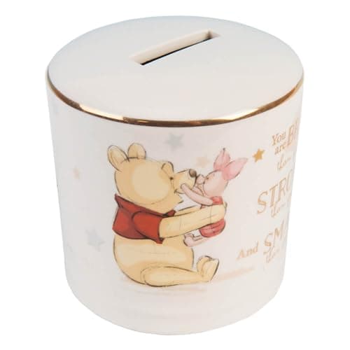 Image of Widdop & Co Disney Magical Beginnings Ceramic Money Box Bank - Winnie the Pooh DI406