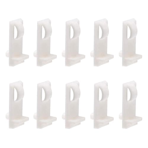 Image of Plastic Shelf Support Pegs,5.3mm Shelf -Locking,Cabinet Shelf Clips,Shelf Bracket Peg,for Kitchen Furniture Book Shelves Supplies,20pcs
