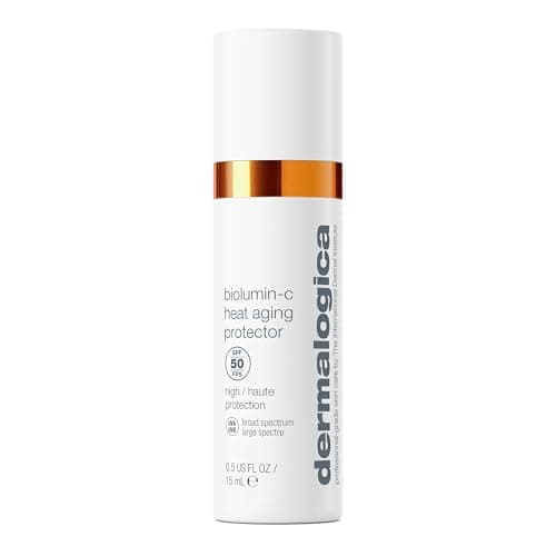 Image of Dermalogica Biolumin-C Heat Aging Protector SPF 50, Daily Face Moisturiser with Sunscreen - Defend Signs of Skin Aging, 15ml