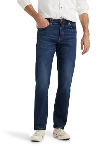 Image of Lee Men's Performance Series Extreme Motion Regular Fit Jean, Oleo, 34W x 32L