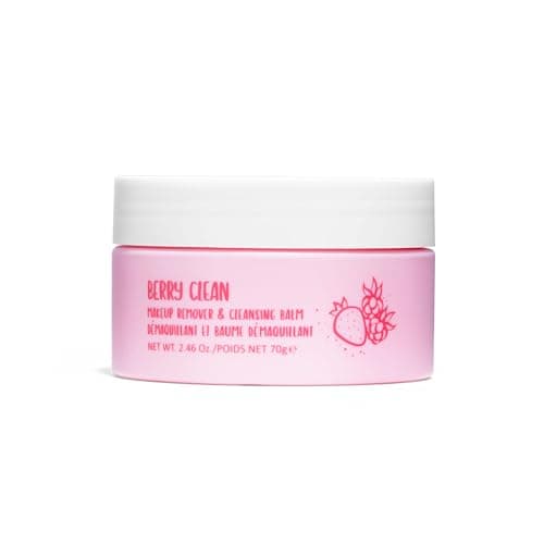 Image of W7 Berry Clean Makeup Remover & Cleansing Balm – Melt Away Makeup & Say Hello to a Berry Fresh Glow! Hydrating, Gentle & Packed with Skin Loving Goodness