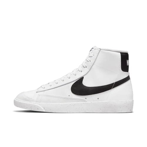 Image of Nike Nike Blazer Mid '77 Next Nature W unisex Gymnastics Shoe, White/Black, 7 UK (41 EU)