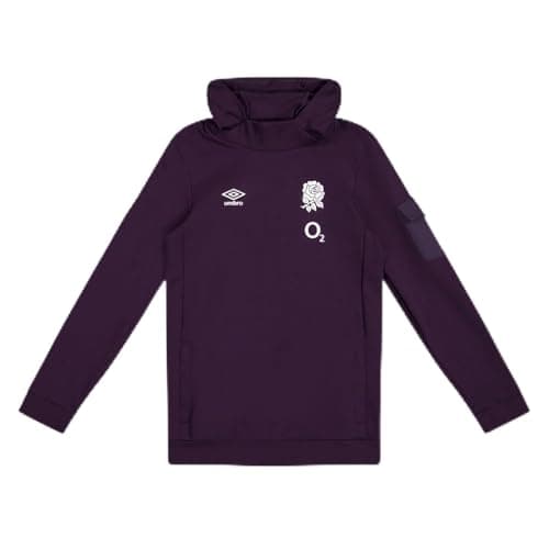 Image of Umbro Kids England Rugby Presentation Hoodie 2024 Juniors Nightshade 11-12 Years