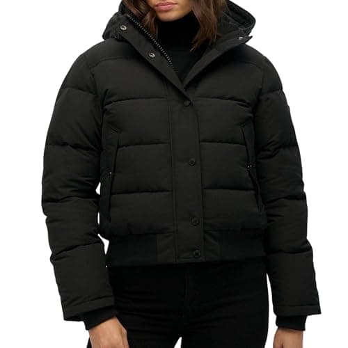 Image of Superdry Everest Bomber Jacket M Black