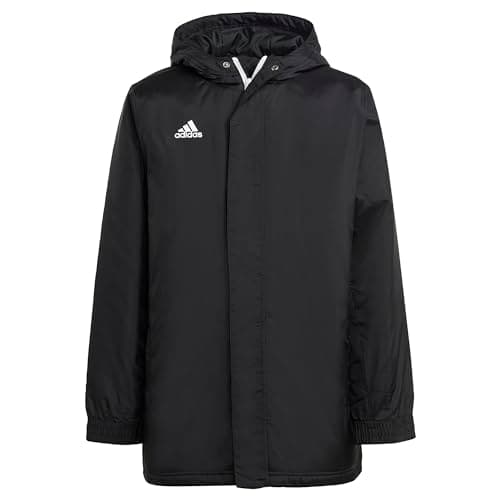 Image of adidas Unisex Kids Entrada 22 Stadium Jacket, Black, 5-6 Years