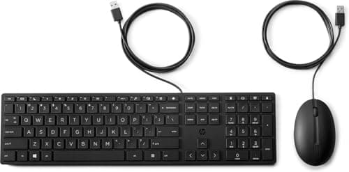Image of HP 320MK Wired Desktop Keyboard and Mouse Set