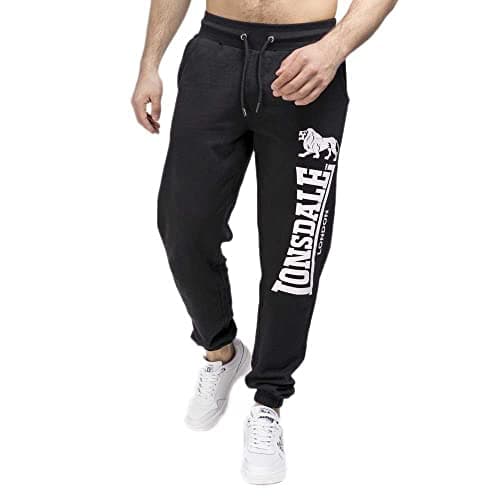 Image of Lonsdale Men's Ockle Joggers, Black, M