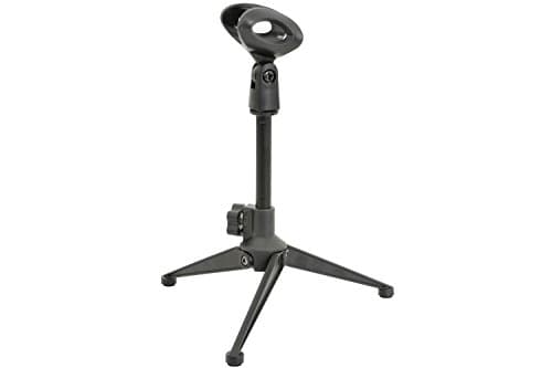 Image of Mini Foldable Tripod Microphone Stand