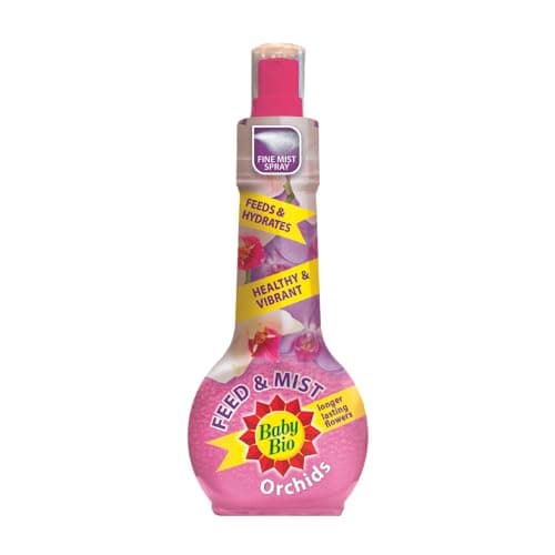Image of Baby Bio Orchid Feed and Mist, 175ml - Ready To Use Orchid Fertiliser Mist Spray - for Growing Vibrant Flowering and Healthy Orchids - Humidity Support - Indoor Plant Nutrition