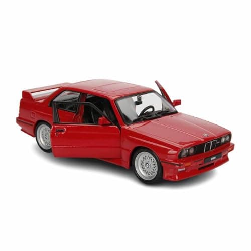 Image of Bburago Random Assortment BMW Series 3 (1988) 1:24 scale, diecast replica with opening doors, random assortment, officially licensed by BMW