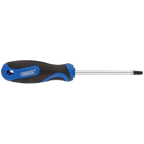 Image of Draper 34268 Tx-Star T27 Tamperproof Security Screwdriver with Soft Grip , Blue