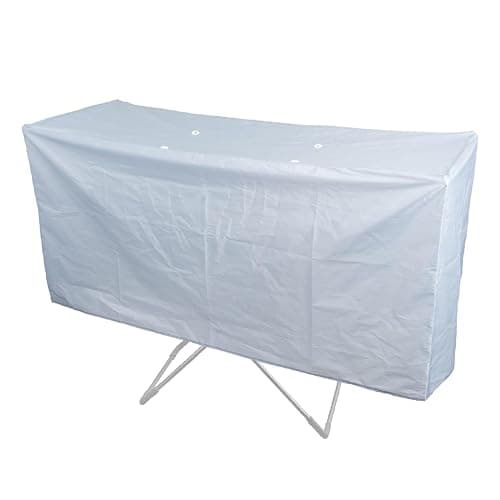 Image of AMOS 230 Electric Heated Clothes Dryer Rack with Cover, Folding Energy-Efficient Indoor Laundry Airer for Fast Drying, Portable & Compact