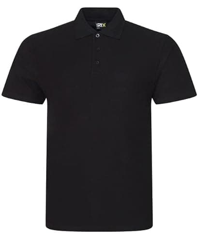 Image of PRORTX RX101 Mens Pique Polo Shirt - Black - 3XL