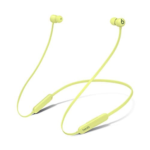 Image of Beats Flex Wireless Earphones – Apple W1 Headphone Chip, Magnetic Earbuds, Class 1 Bluetooth, 12 Hours of Listening Time, Built-in Microphone - Yuzu Yellow