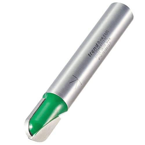 Image of Trend CraftPro Cavetto Router Cutter, 1/2 Inch Shank, 6.35mm Radius and 86mm Cut Diameter, Tungsten Carbide Tipped, C054AX1/2TC
