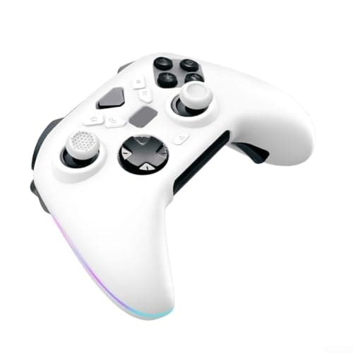 Image of Silicone Protective Shell for ROG Raikiri II For Xbox Gaming Controller with Exact Fit and Functional Precision (White)