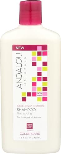 Image of Andalou Naturals 1000 Roses Complex Colour Care Shampoo, 340 ml