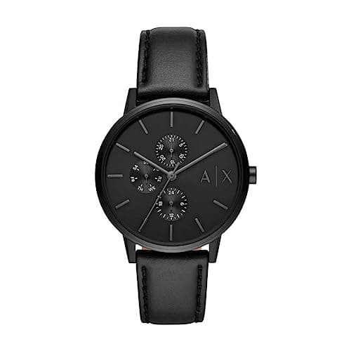 Image of Armani Exchange Watch For Men, Chronograph Movement and 42mm Case Size with Stainless steel, Leather or Silicone strap