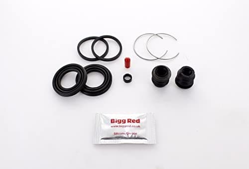 Image of Bigg Red - Brake Caliper Seal Repair Kit - Front Left & Right - Fits Standard AISIN Twin 36mm dia Piston Calipers - Compatible with Select Models - 3617S